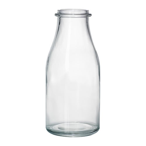 milk-bottle-inspired vases