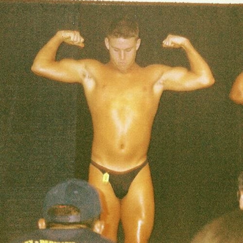Channing Tatum Wearing a Thong in Old Photo