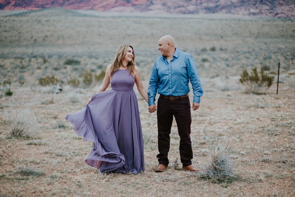 Red Rocks Engagement Shoot
