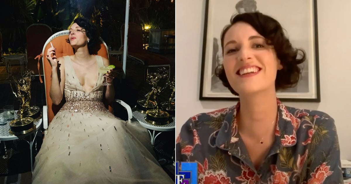 phoebe waller bridge emmy cigarette Phoebe Waller-Bridge Explains Her Emmy Afterparty Photo
