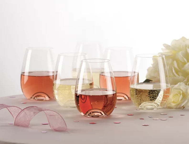 Stemless Colored Wine Glasses, Set of 6 – Clever Girl