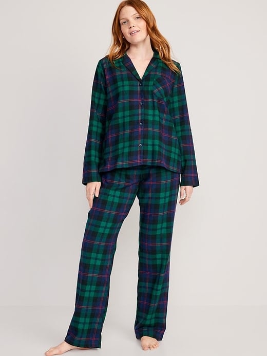 Old Navy Matching Flannel Pajama Set for Women