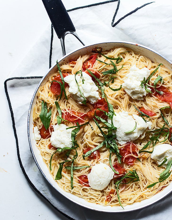 Burst Cherry Tomato Angel Hair With Lemon and Ricotta