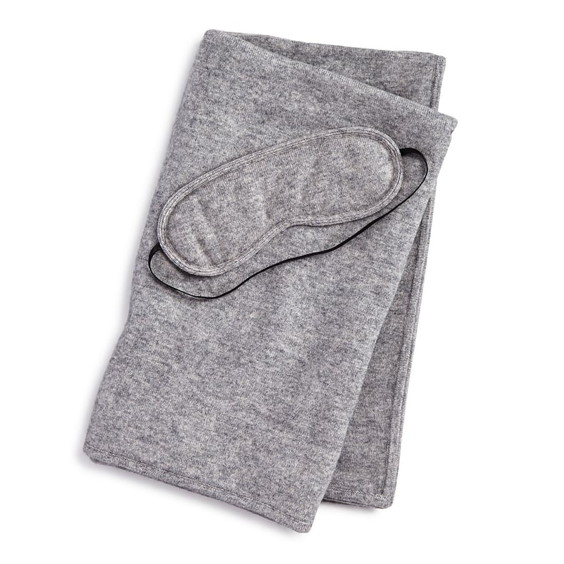 Cashmere Eye Mask and Blanket Set