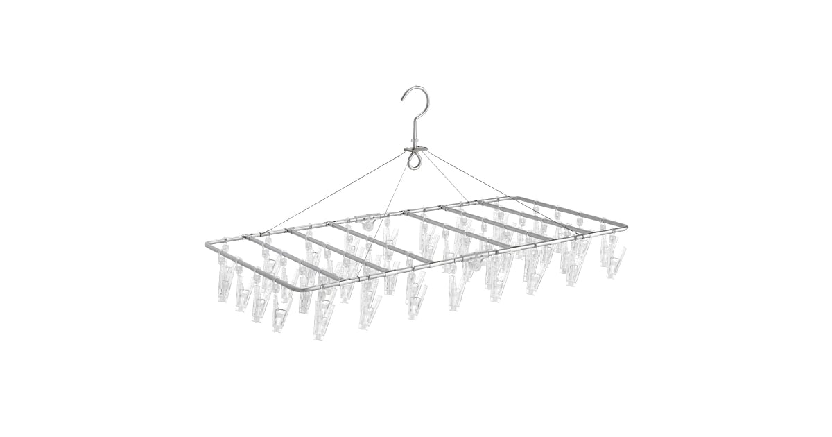 Aluminum Square Hanger MUJI School Supplies POPSUGAR Smart Living