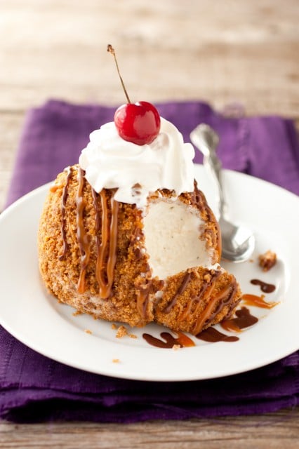 Indulge in "Fried" Ice Cream