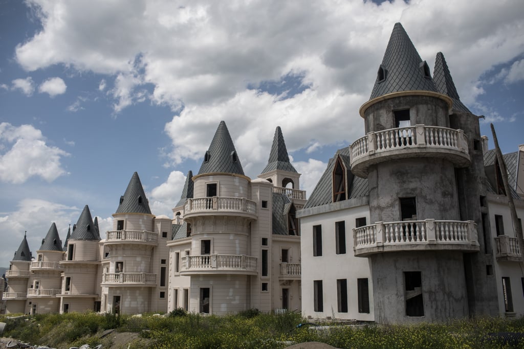 See a Ghost Town in Turkey Filled With Disney Castles