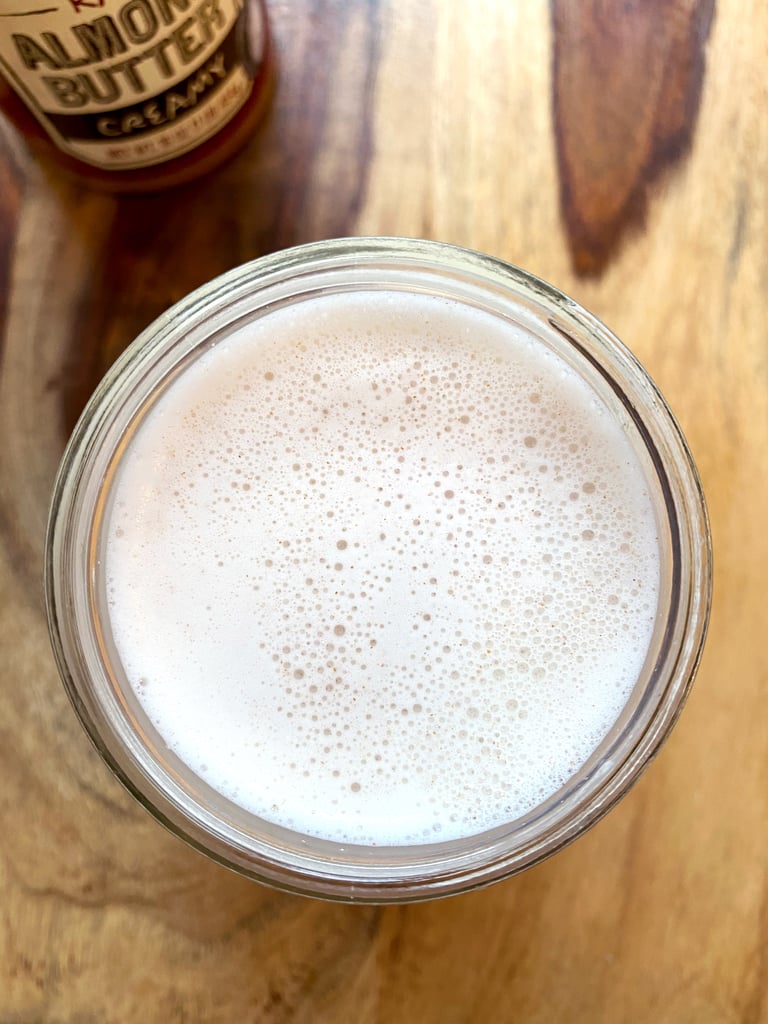 SugarFree Almond Milk Recipe Made From Almond Butter POPSUGAR Fitness