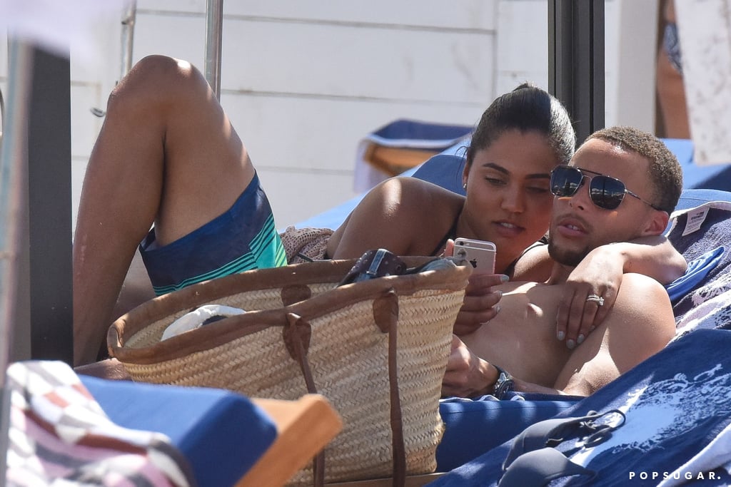 Ayesha and Stephen Curry in St. Tropez July 2016 | Pictures