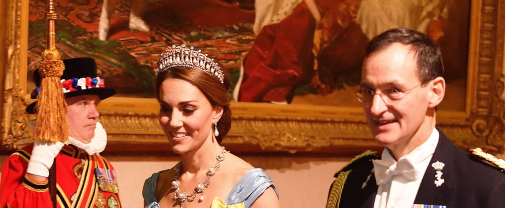 Kate Middleton Alexander McQueen Dress State Banquet 2018