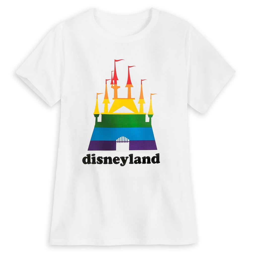 Rainbow Disney Collection Fantasyland Castle T-Shirt For Adults — Disneyland