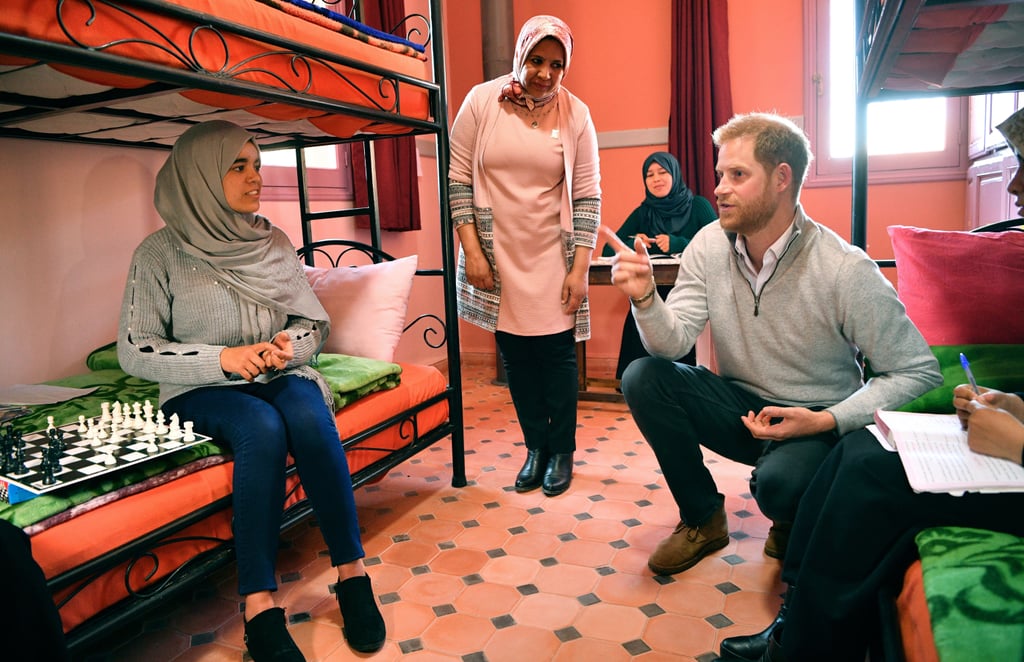 Prince Harry and Meghan Markle With Kids in Morocco Pictures