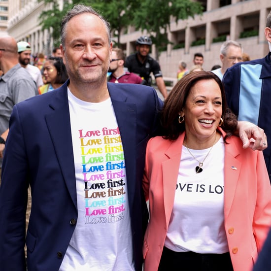 Kamala Harris and Doug Emhoff at 2021 Pride Parade Photos