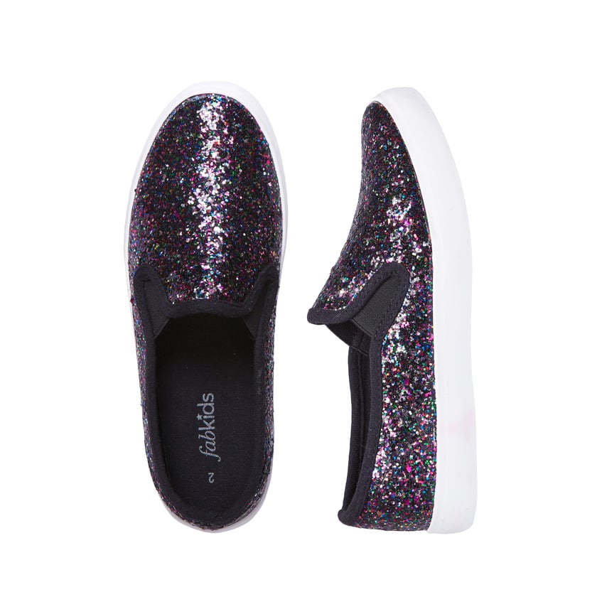 FabKids Glitter Slip-On Shoes