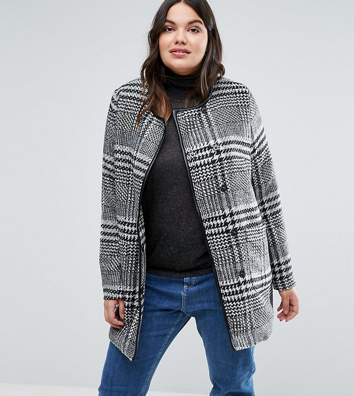 Junarose Plus Coat in Check