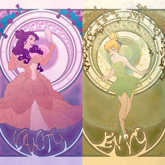 Disney Princesses As Seven Deadly Sins Art Popsugar Love And Sex 