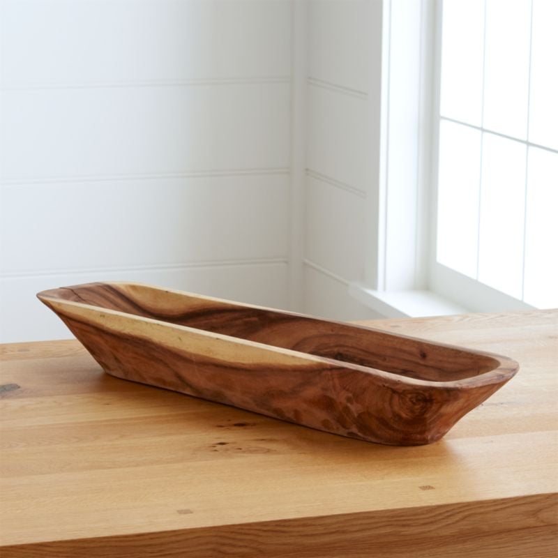 Celeste: Morela Acacia Wood Centrepiece Bowl