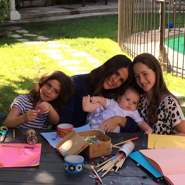 Soleil Moon Frye spent the day crafting with her kids, Poet, Jagger, and Lyric.
Source: Instagram user moonfrye