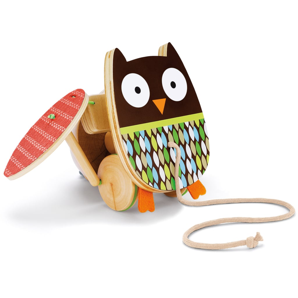 Skip Hop Treetop Friends Flapping Owl Pull Toy