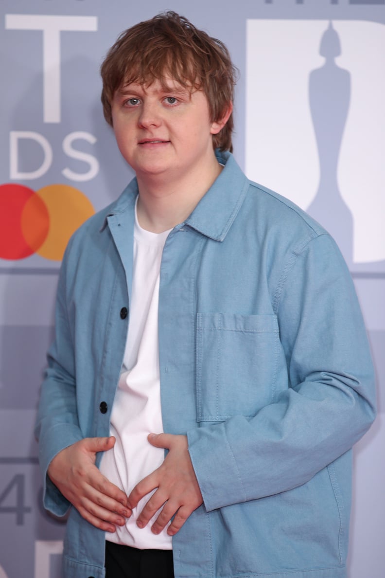 Lewis Capaldi on the 2020 BRIT Awards Red Carpet