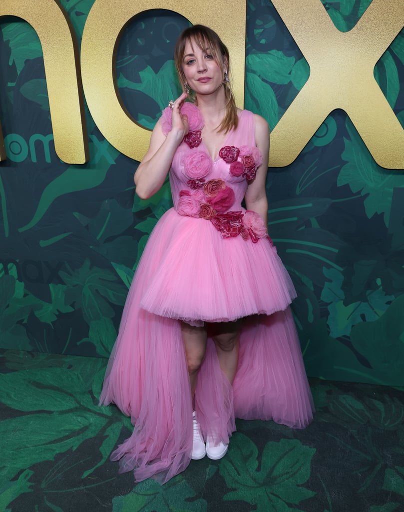 Kaley Cuoco's Barbie-Pink Emmys Dress | Photos