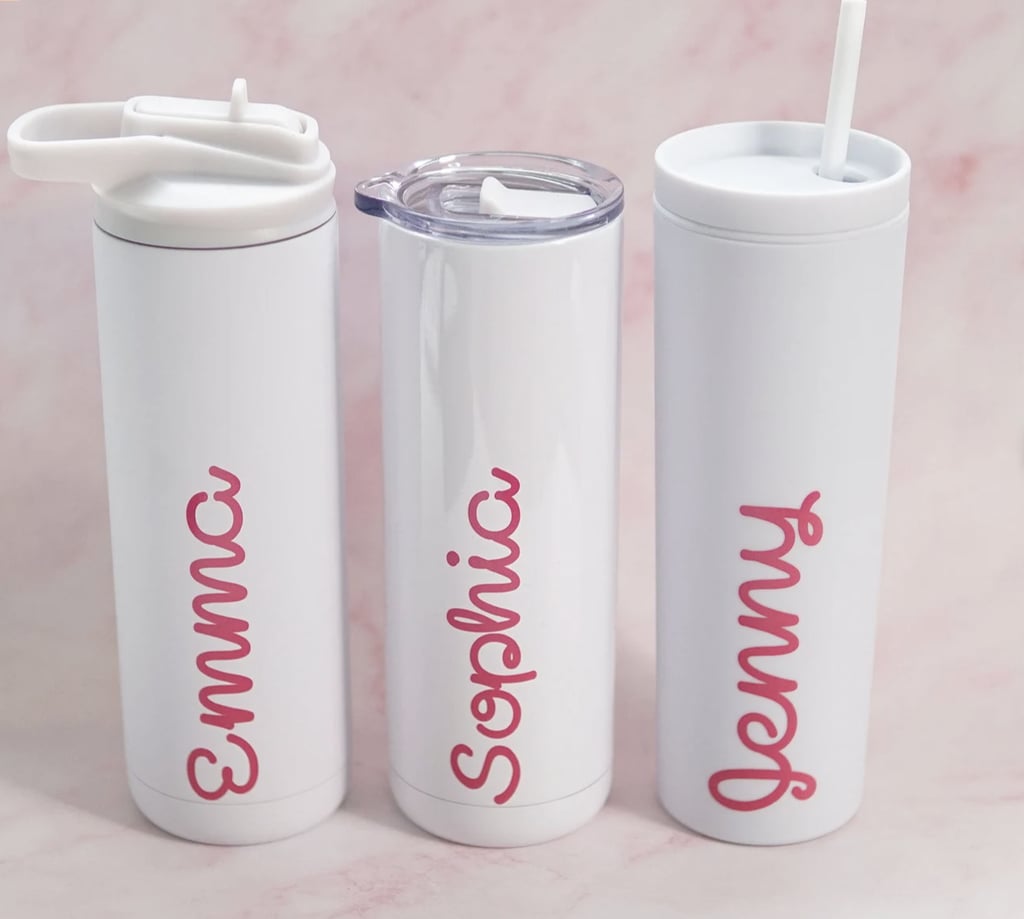 thecraftyinu Personalized Island Water Bottle