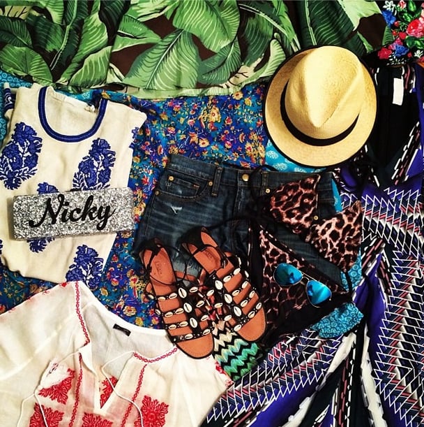 Bright prints banished Nicky Hilton's Winter blues.
Source: Instagram user nickyhilton