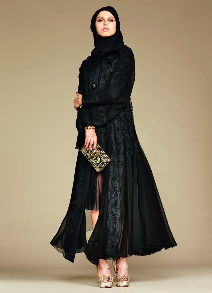 Dolce Gabbanas Hijab And Abaya Collection Popsugar Fashion