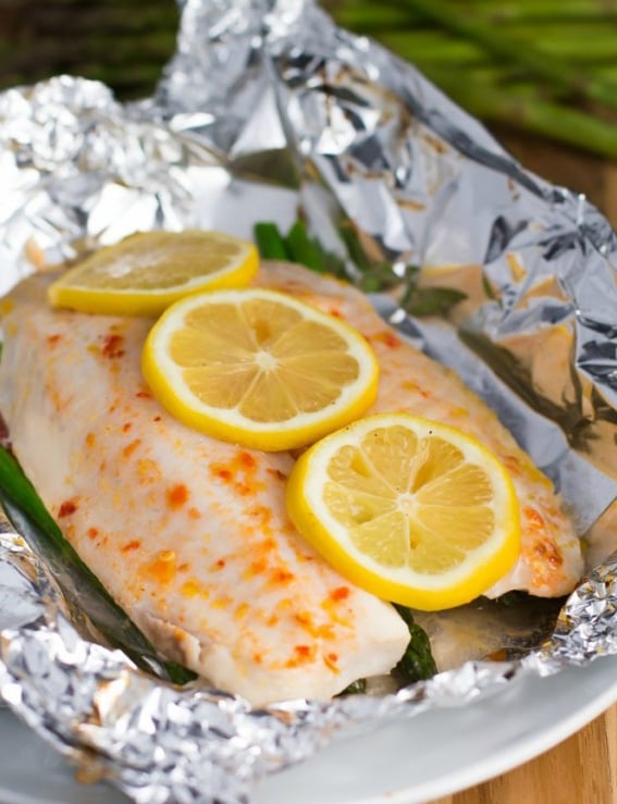 Baked Foil Fish Packets