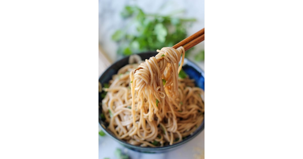 Sesame Soba Noodles Asian Noodle Recipes Popsugar Food Photo 28