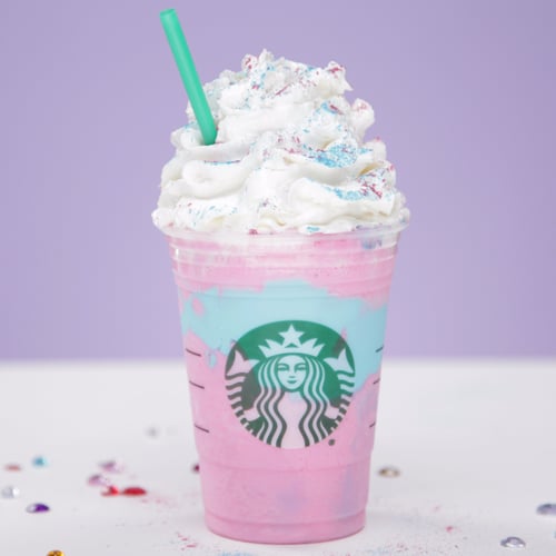 Starbucks Unicorn Frappuccino Recipe POPSUGAR Food