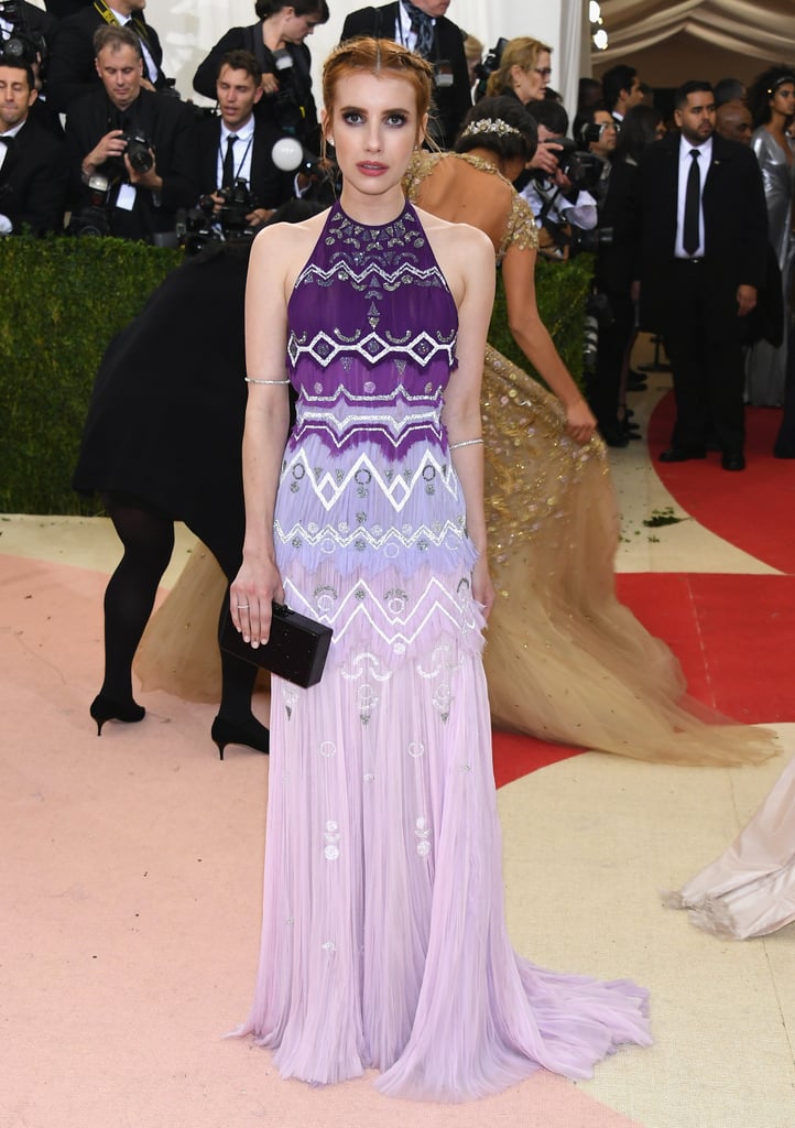 Emma Roberts | Met Gala Red Carpet Dresses 2016 | POPSUGAR Fashion Photo 42