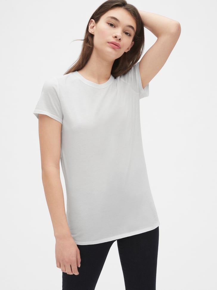 The Perfect White Tee | The Best Gap Wardrobe Staples Every Woman ...