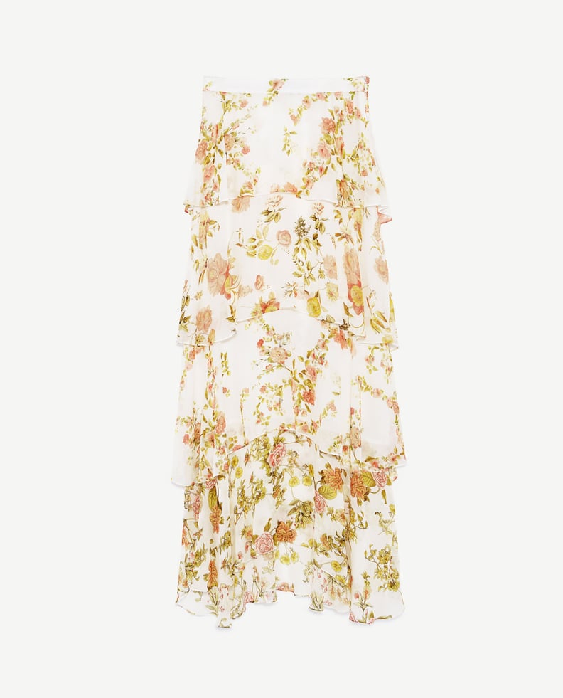 Zara Skirt With Frills