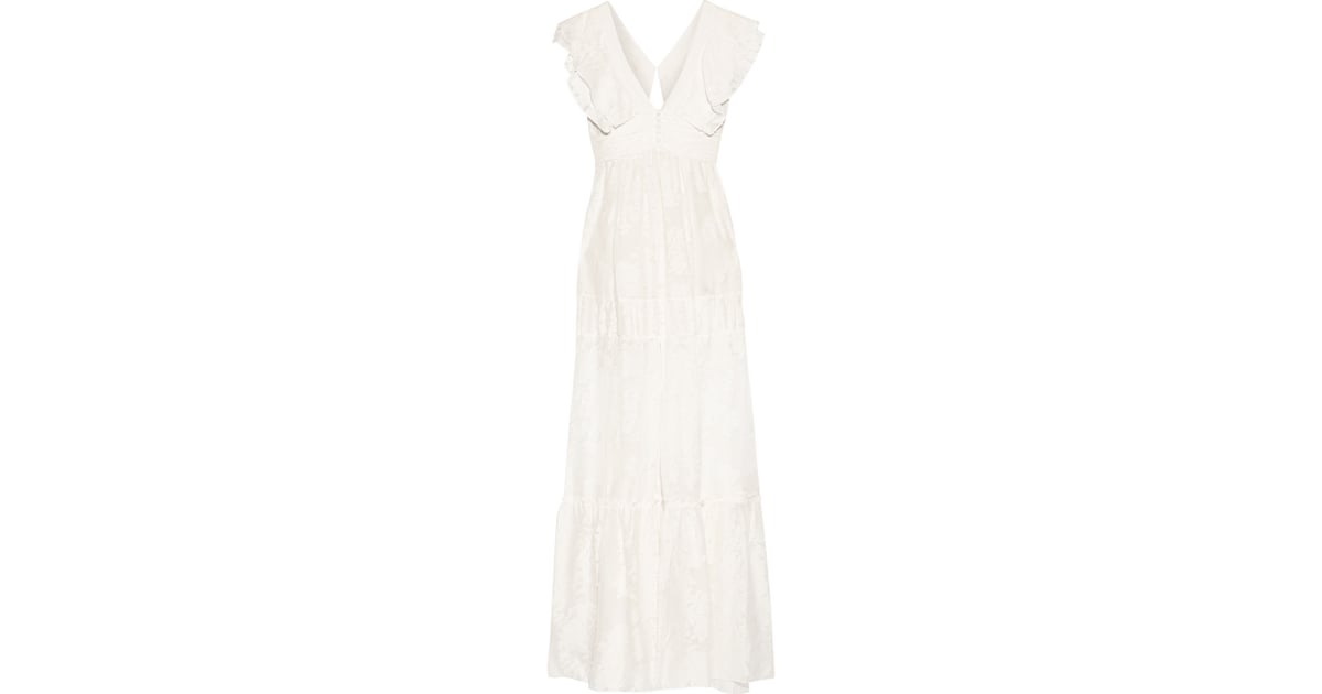Rachel Zoe Silk and Cotton Blend Maxi Dress ($595) | Best White Dresses ...