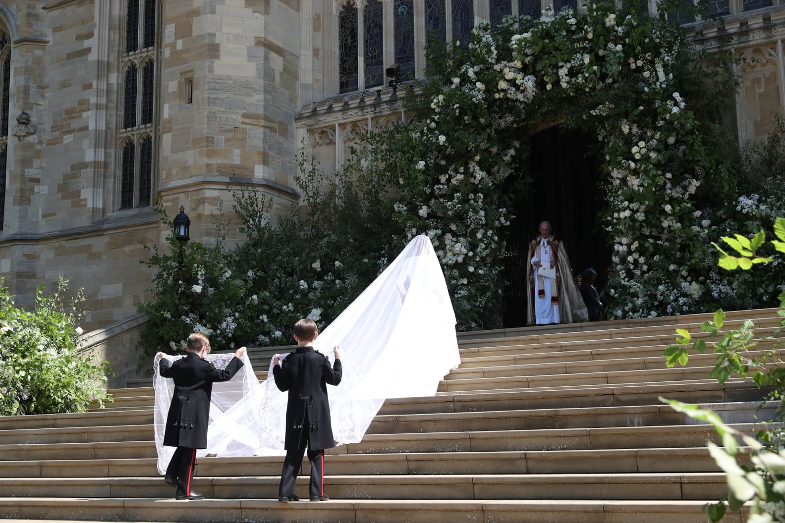 Who Are the Boys Who Carried Meghan Markle's Veil? PS Celebrity