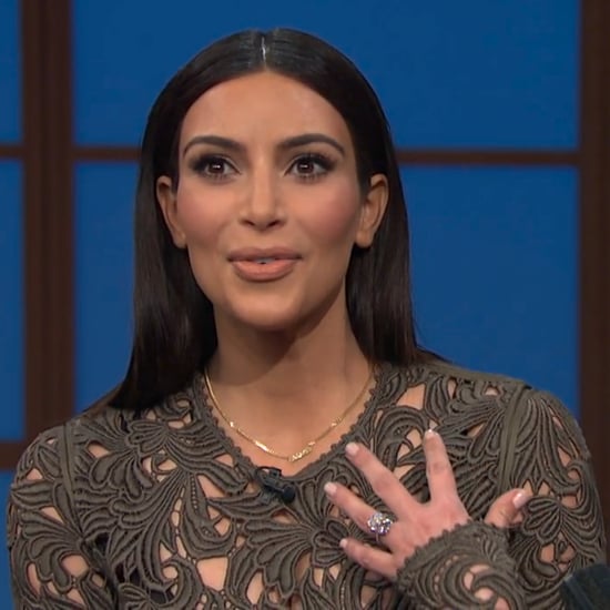 Kim Kardashian on Late Night With Seth Meyers March 2014