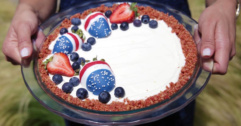 No-Bake Berry Cheesecake Pie