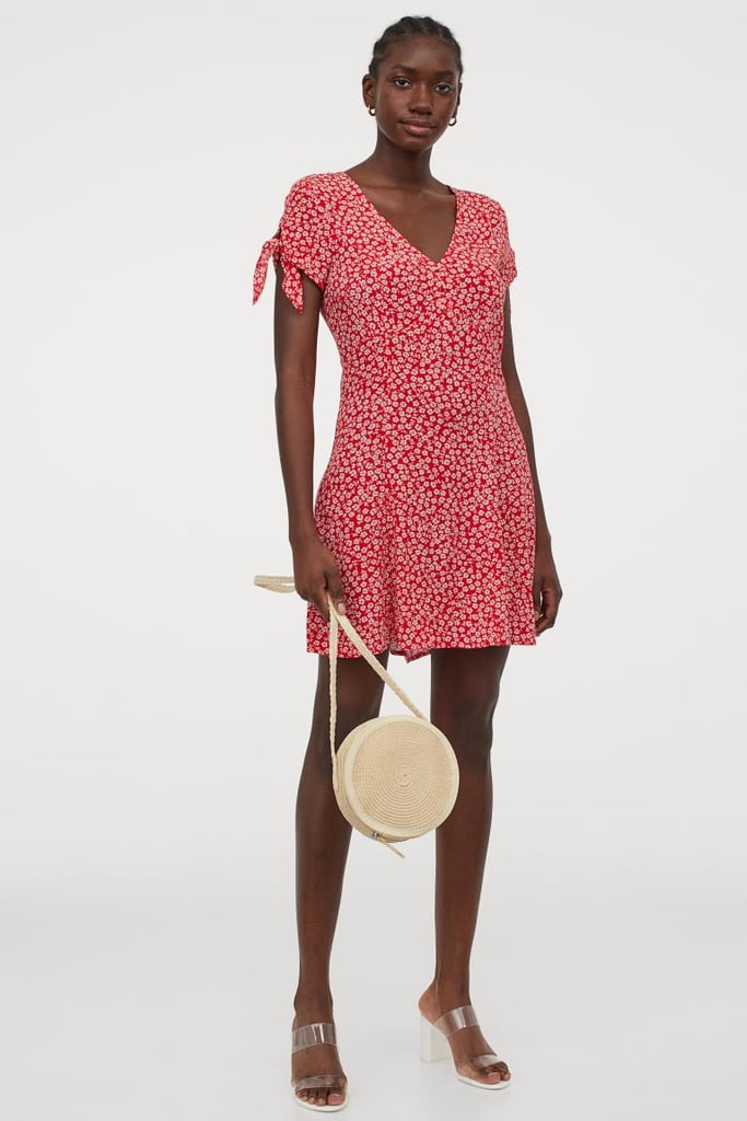 H&M V-Neck Dress | The Best Summer Dresses From H&M | POPSUGAR Fashion ...