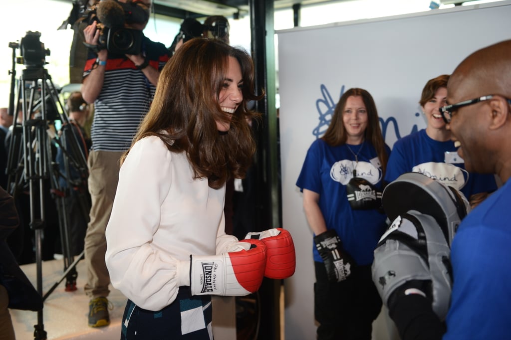 Kate Middleton Boxing in London May 2016