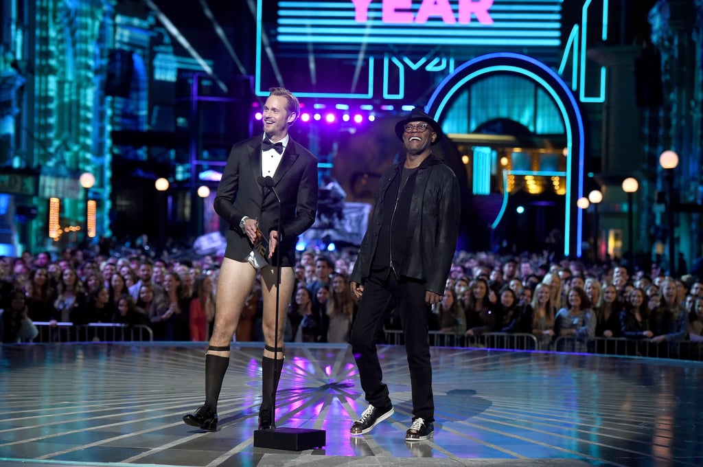 Alexander Skarsgard With No Pants at MTV Movie Awards 2016
