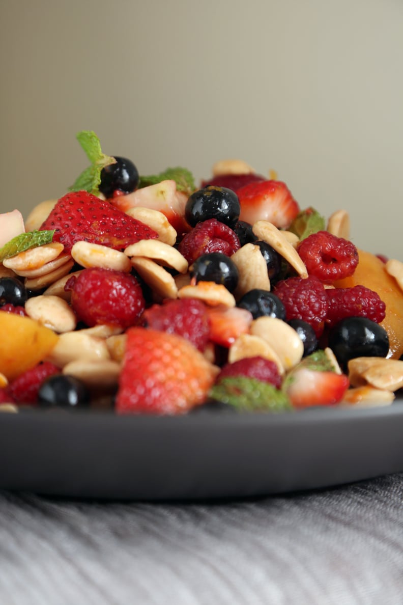 Summer Fruit Salad With Mint and Almonds
