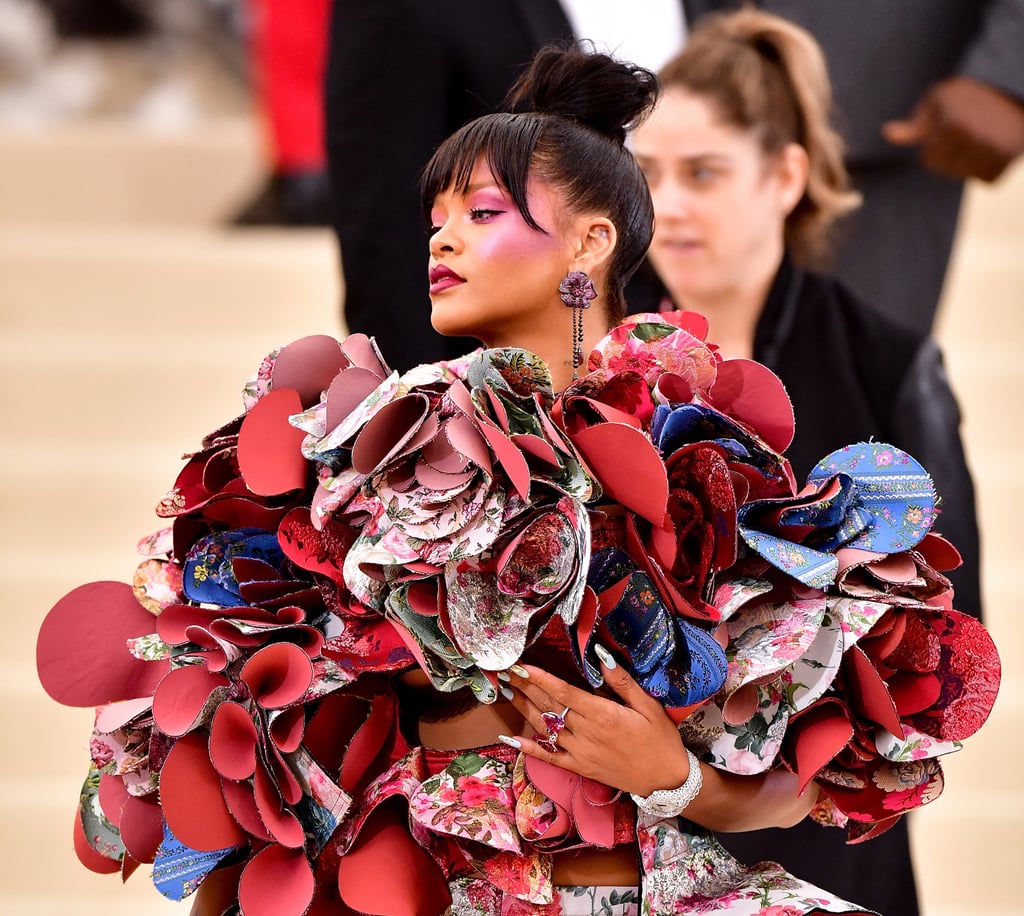 Rihanna's Makeup at the 2017 Met Gala