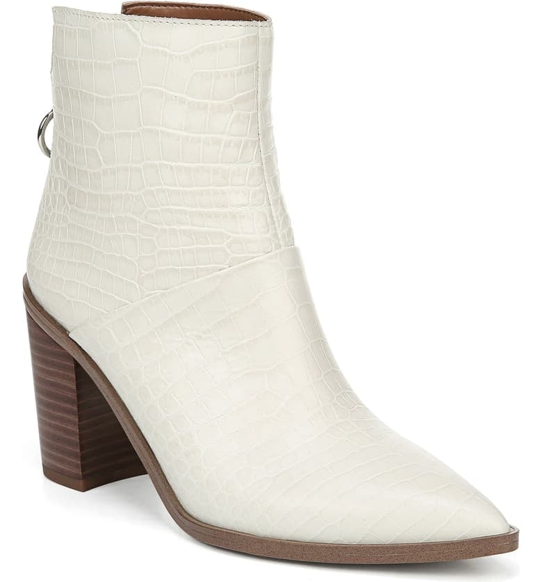 franco sarto white boots