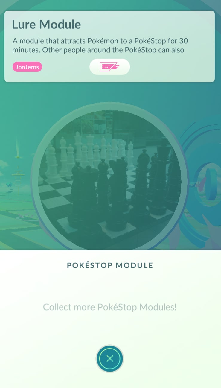 Find more Pokémon at a special Lure module PokéStop.