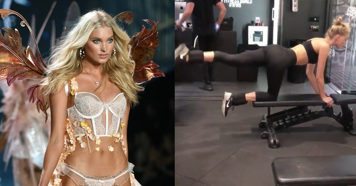 Elsa Hosk Booty Workout POPSUGAR Fitness