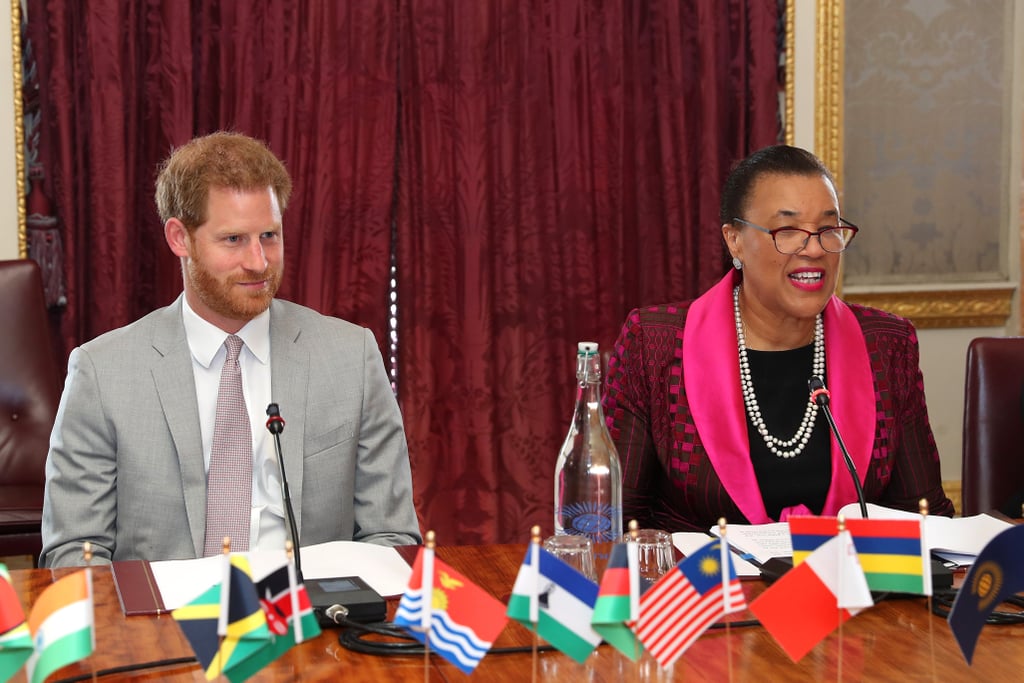 Prince Harry at Commonwealth Youth Roundtable 2019 Photos