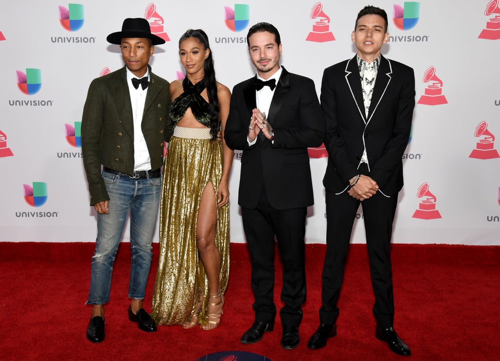 Pharrell Williams, BiA, J Balvin, and Sky