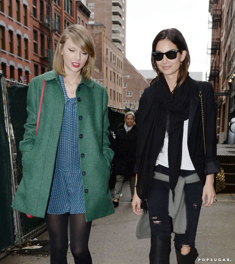 Taylor Swift and Lily Aldridge Hang Out in NYC | Pictures