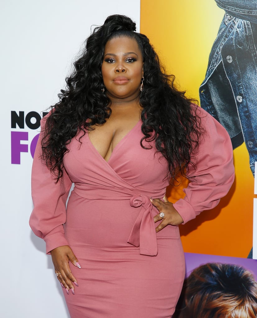 Amber Riley as Melpomene, the Muse of Tragedy